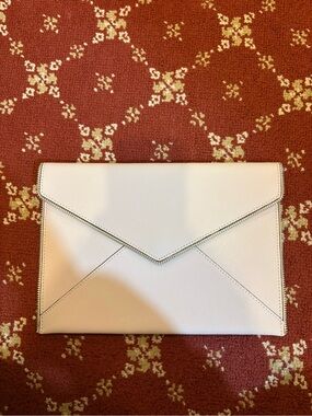 Rebecca Minkoff Baby Pink Envelope Clutch